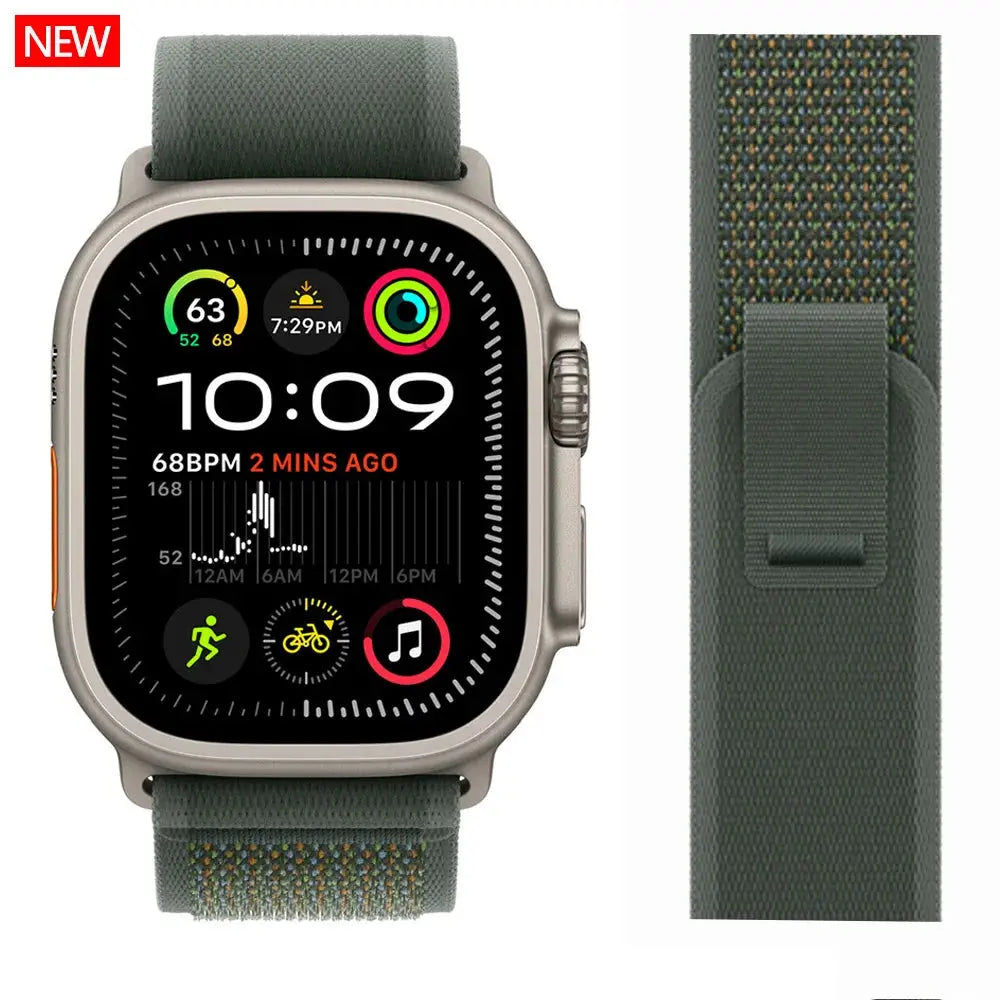 Trail Loop Band for Apple Watch Series – Lightweight Nylon Strap STRAPS
