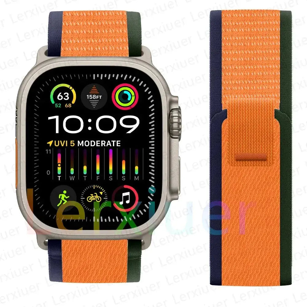 Trail Loop Band for Apple Watch Series – Lightweight Nylon Strap STRAPS