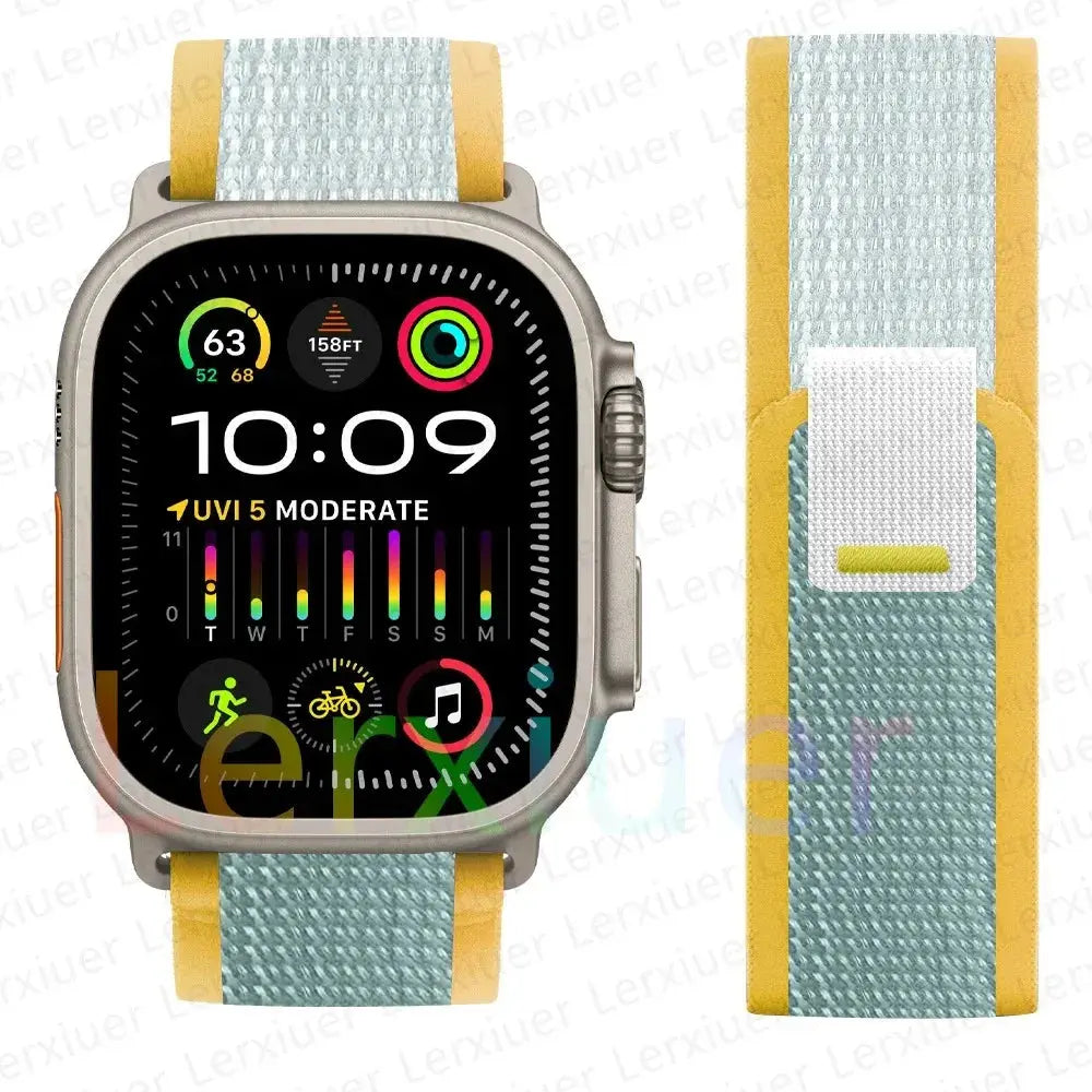Trail Loop Band for Apple Watch Series – Lightweight Nylon Strap STRAPS