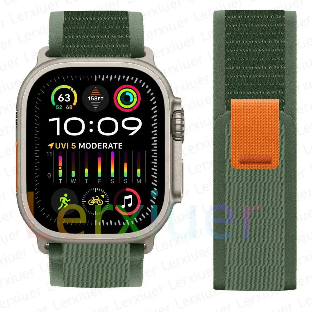 Trail Loop Band for Apple Watch Series – Lightweight Nylon Strap STRAPS