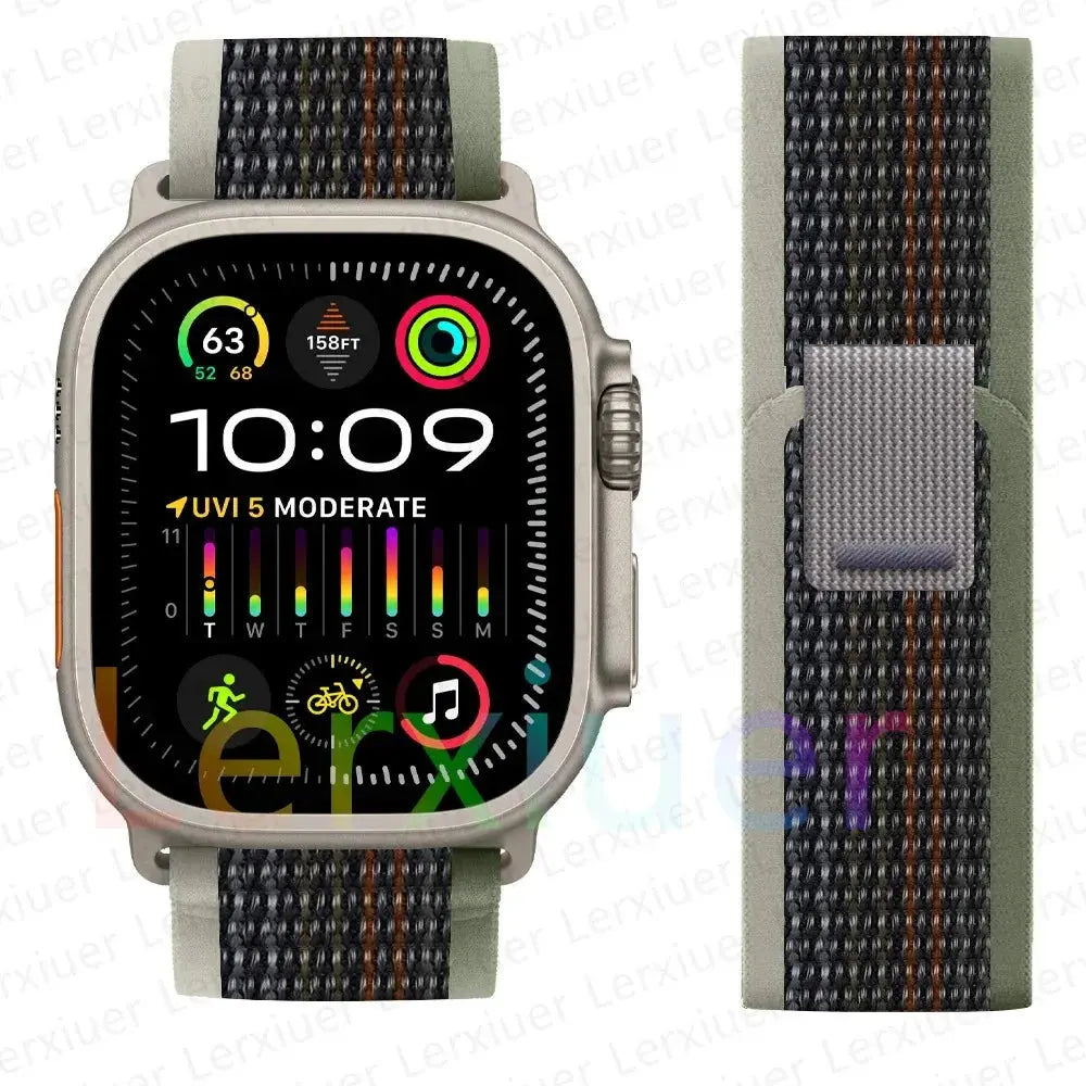 Trail Loop Band for Apple Watch Series – Lightweight Nylon Strap STRAPS