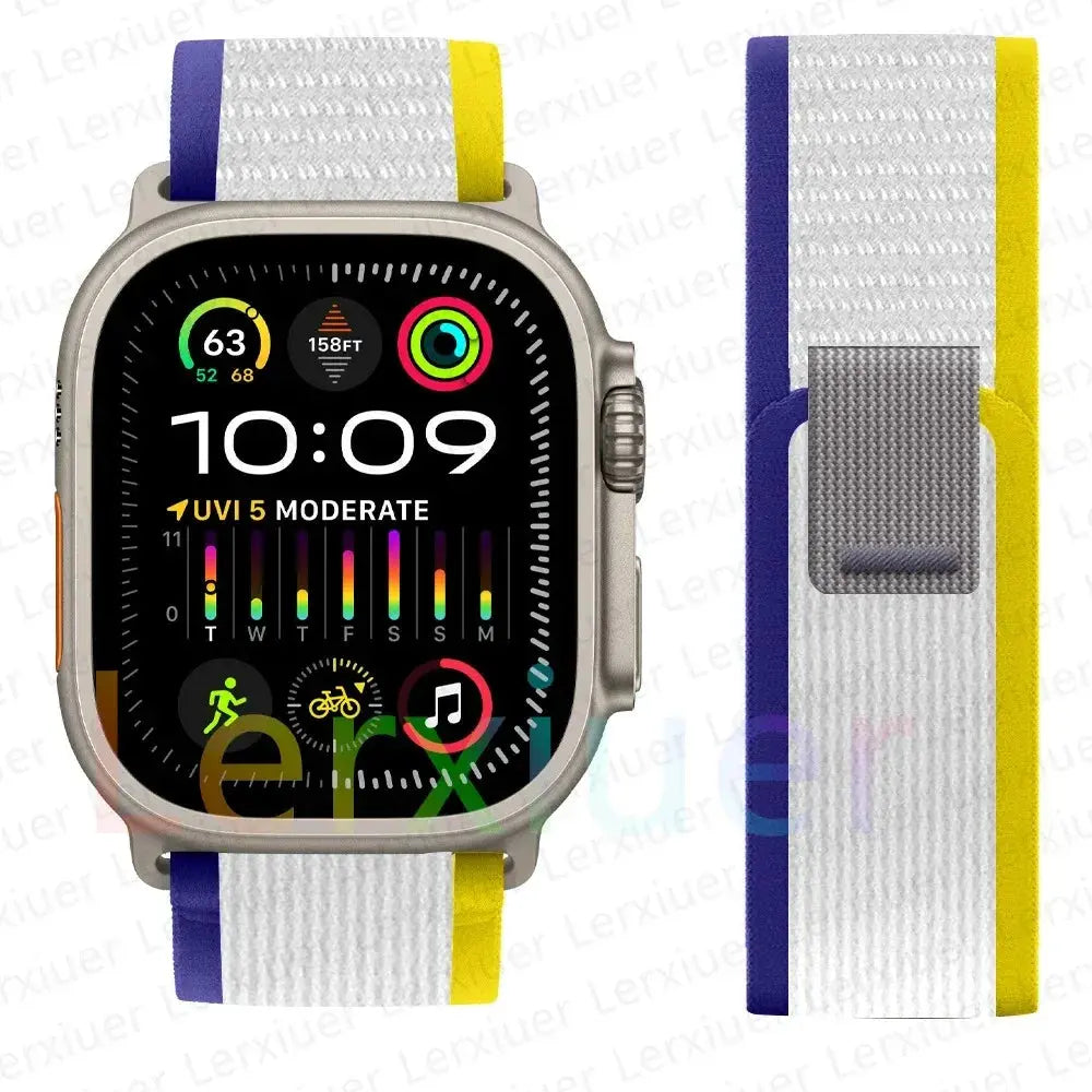 Trail Loop Band for Apple Watch Series – Lightweight Nylon Strap STRAPS