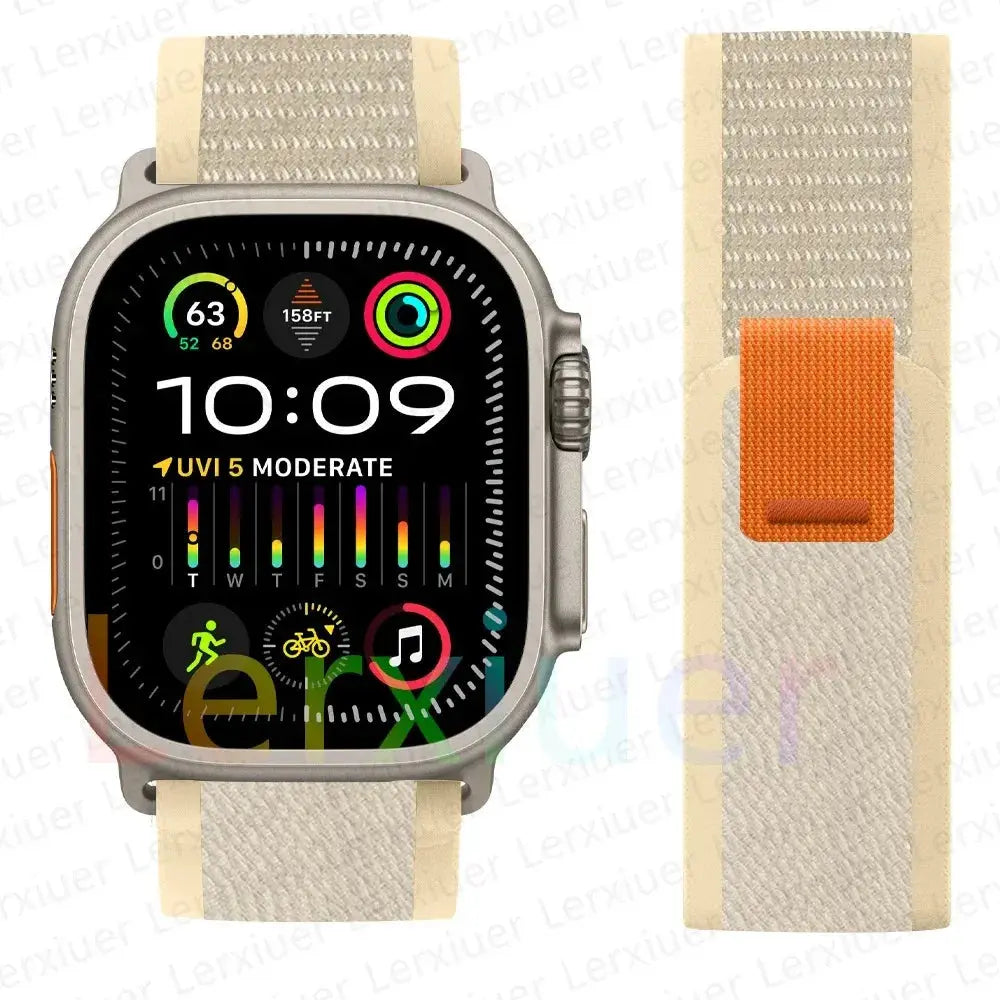 Trail Loop Band for Apple Watch Series – Lightweight Nylon Strap STRAPS