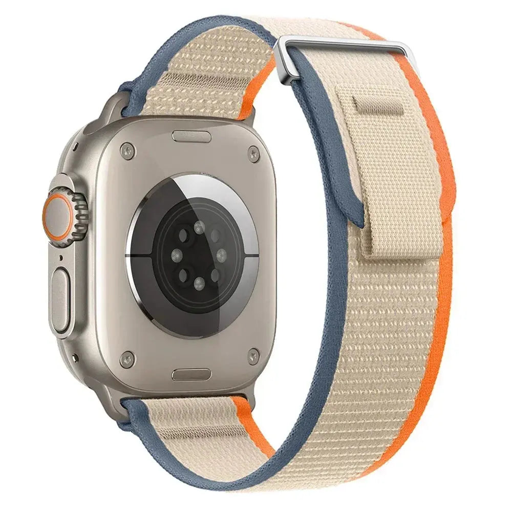 Trail Loop Nylon Strap For Apple Watch Ultra 2, Series 10, 9, 8, 7, SE, and More – Breathable Sports Wristband STRAPS