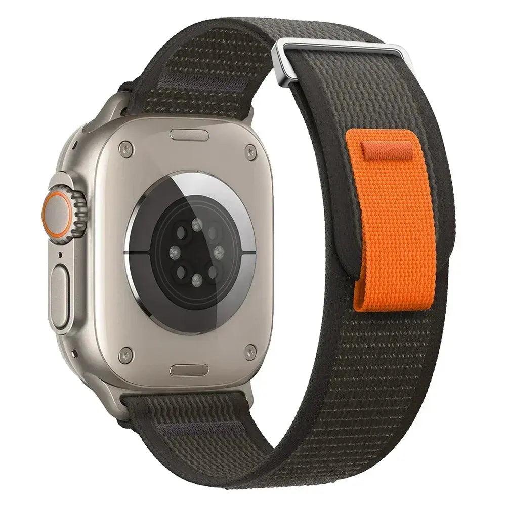 Trail Loop Nylon Strap For Apple Watch Ultra 2, Series 10, 9, 8, 7, SE, and More – Breathable Sports Wristband STRAPS