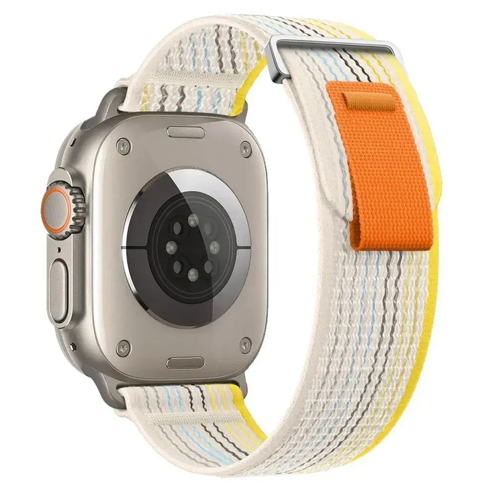 Trail Loop Nylon Strap For Apple Watch Ultra 2, Series 10, 9, 8, 7, SE, and More – Breathable Sports Wristband STRAPS