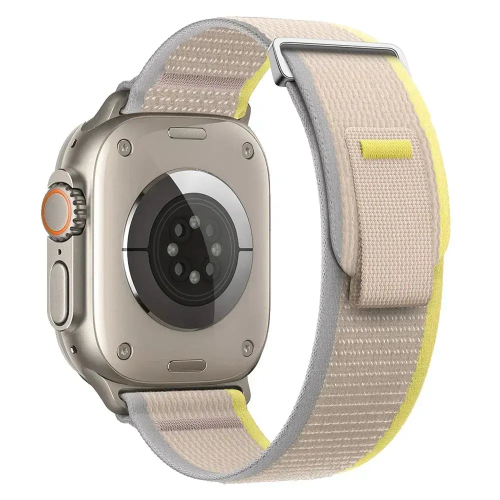 Trail Loop Nylon Strap For Apple Watch Ultra 2, Series 10, 9, 8, 7, SE, and More – Breathable Sports Wristband STRAPS