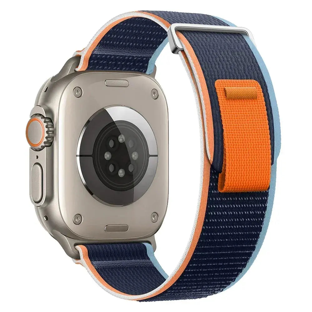 Trail Loop Nylon Strap For Apple Watch Ultra 2, Series 10, 9, 8, 7, SE, and More – Breathable Sports Wristband STRAPS