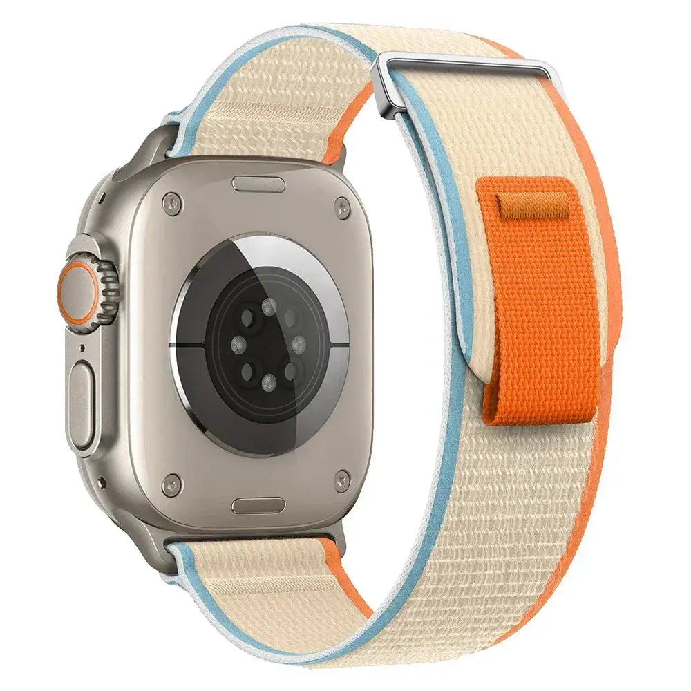Trail Loop Nylon Strap For Apple Watch Ultra 2, Series 10, 9, 8, 7, SE, and More – Breathable Sports Wristband STRAPS