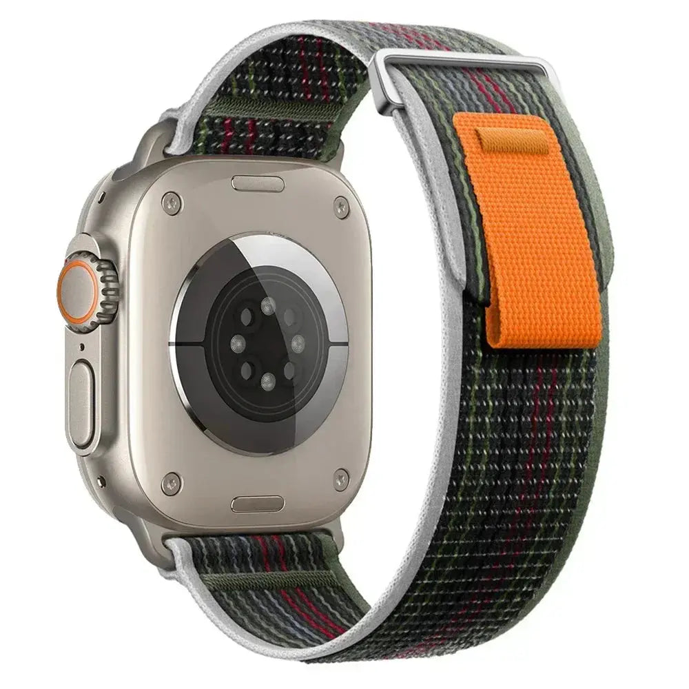 Trail Loop Nylon Strap For Apple Watch Ultra 2, Series 10, 9, 8, 7, SE, and More – Breathable Sports Wristband STRAPS