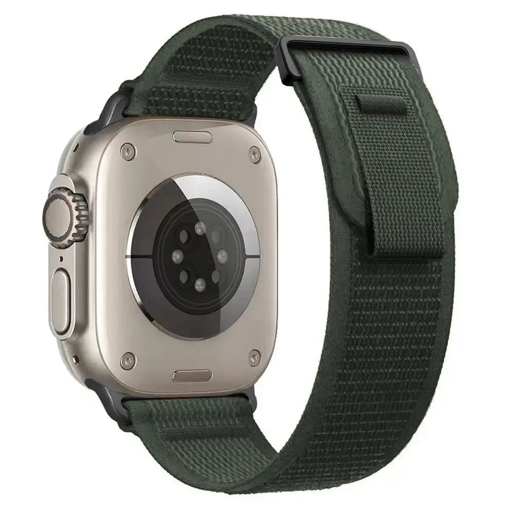 Trail Loop Nylon Strap For Apple Watch Ultra 2, Series 10, 9, 8, 7, SE, and More – Breathable Sports Wristband STRAPS