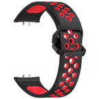 Two-Tone Silicone Strap for Samsung Galaxy Fit 3 – Breathable & Replaceable Wristband - STRAPS