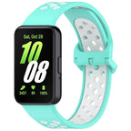 Two-Tone Silicone Strap for Samsung Galaxy Fit 3 – Breathable & Replaceable Wristband - STRAPS