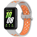 Two-Tone Silicone Strap for Samsung Galaxy Fit 3 – Breathable & Replaceable Wristband - STRAPS