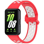 Two-Tone Silicone Strap for Samsung Galaxy Fit 3 – Breathable & Replaceable Wristband - STRAPS