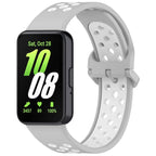 Two-Tone Silicone Strap for Samsung Galaxy Fit 3 – Breathable & Replaceable Wristband - STRAPS