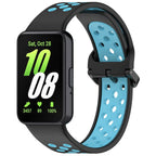 Two-Tone Silicone Strap for Samsung Galaxy Fit 3 – Breathable & Replaceable Wristband - STRAPS