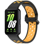 Two-Tone Silicone Strap for Samsung Galaxy Fit 3 – Breathable & Replaceable Wristband - STRAPS