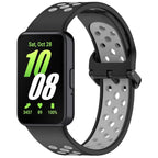 Two-Tone Silicone Strap for Samsung Galaxy Fit 3 – Breathable & Replaceable Wristband - STRAPS