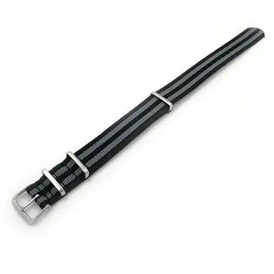 Universal Canvas Nylon NATO Watch Strap for Rolex, Longines, Tissot, SEIKO, OMEGA - 18mm-22mm - STRAPS