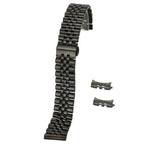 Versatile Stainless Steel Watch Band 12 to 22mm Hollow Arc Bracelet - STRAPS