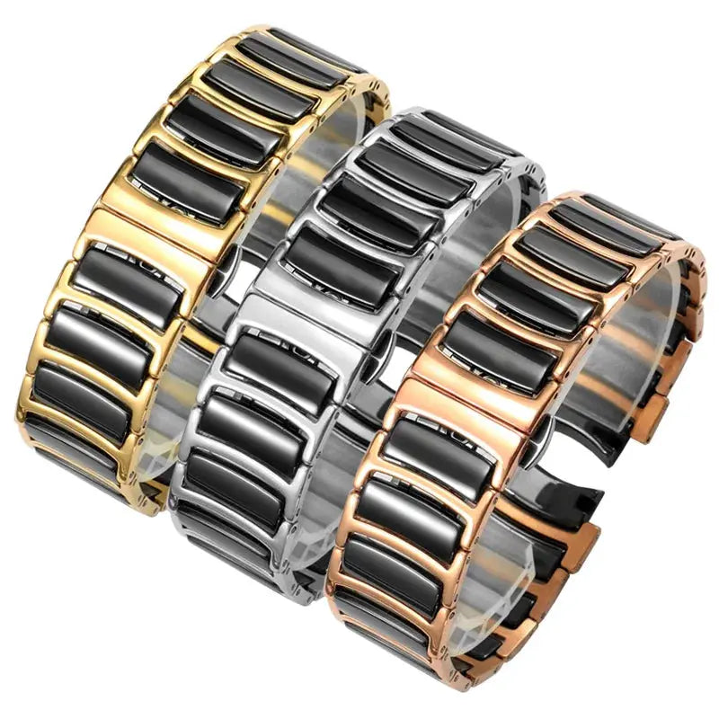 Watch Strap for Rado CENTRIX R30927722 Series – Fine Steel & Ceramic Design - STRAPS