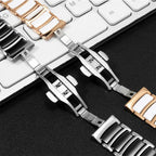 Watch Strap for Rado CENTRIX R30927722 Series – Fine Steel & Ceramic Design - STRAPS