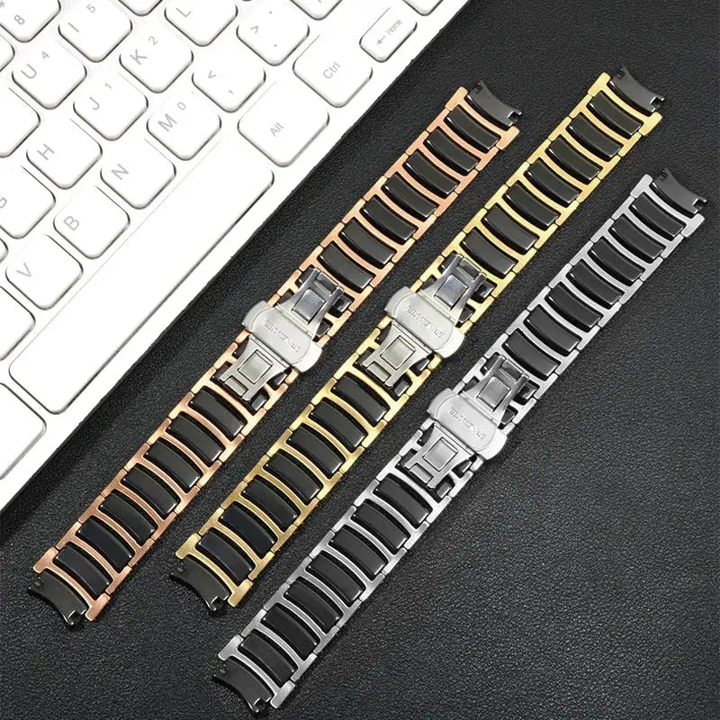 Watch Strap for Rado CENTRIX R30927722 Series – Fine Steel & Ceramic Design - STRAPS