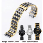 Watch Strap for Rado CENTRIX R30927722 Series – Fine Steel & Ceramic Design - STRAPS