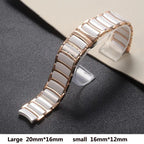 Watch Strap for Rado CENTRIX R30927722 Series – Fine Steel & Ceramic Design - STRAPS