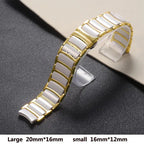 Watch Strap for Rado CENTRIX R30927722 Series – Fine Steel & Ceramic Design - STRAPS