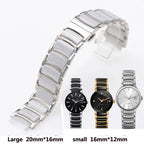 Watch Strap for Rado CENTRIX R30927722 Series – Fine Steel & Ceramic Design - STRAPS