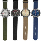 Waterproof Canvas Watchband for TIMEX T2N720, T2N721, TW2R55500 - 24*16mm Sports Strap - STRAPS
