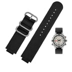 Waterproof Canvas Watchband for TIMEX T2N720, T2N721, TW2R55500 - 24*16mm Sports Strap - STRAPS