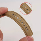 Waterproof Nylon Canvas & Leather Watch Strap for TIMEX, Citizen, Hamilton - 20mm, Khaki Watchband - STRAPS