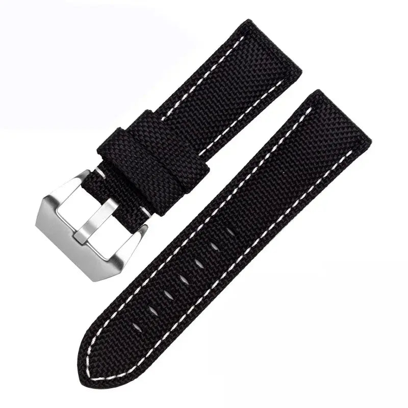 Waterproof Nylon Sport Watchband for Panerai Diesel – 22mm, 24mm, 26mm Genuine Leather Strap - STRAPS