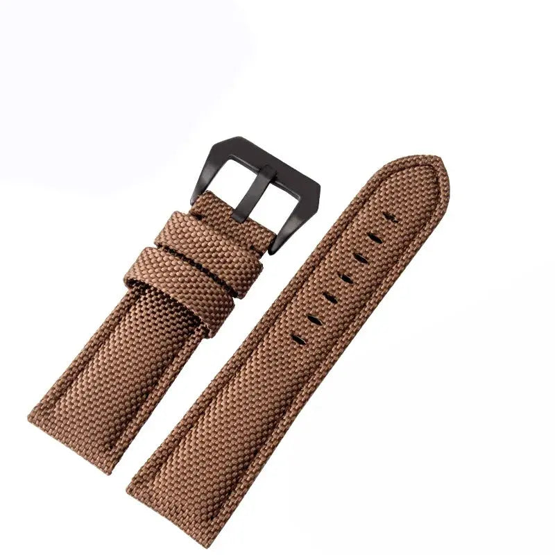 Waterproof Nylon Sport Watchband for Panerai Diesel – 22mm, 24mm, 26mm Genuine Leather Strap - STRAPS