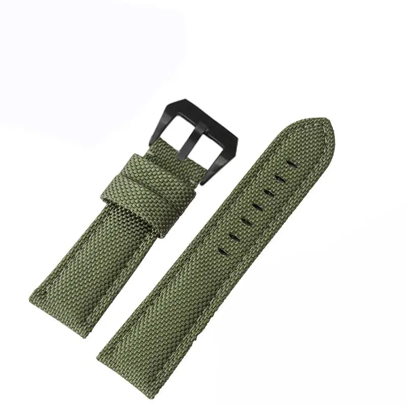 Waterproof Nylon Sport Watchband for Panerai Diesel – 22mm, 24mm, 26mm Genuine Leather Strap - STRAPS