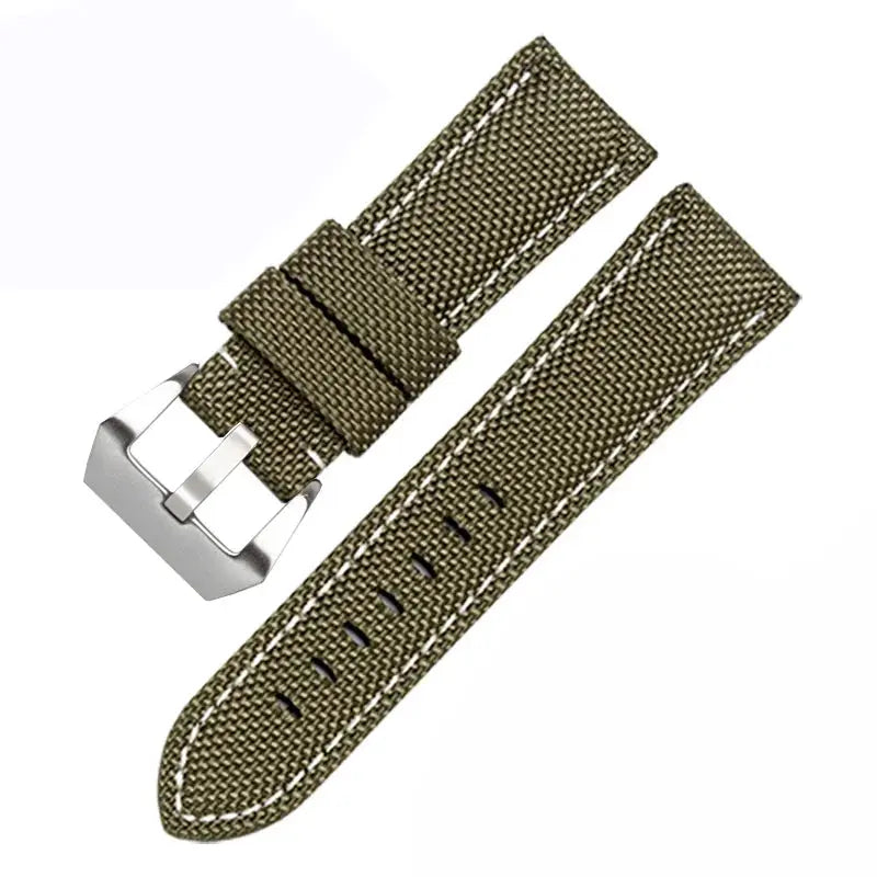 Waterproof Nylon Sport Watchband for Panerai Diesel – 22mm, 24mm, 26mm Genuine Leather Strap - STRAPS