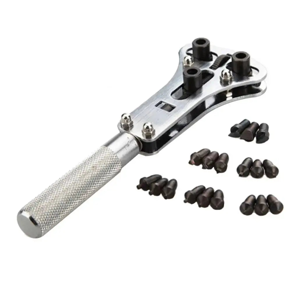 Waterproof Screw Watch Case Opener, Adjustable Wrench, Steel, Repair Tool - STRAPS