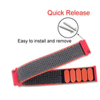 Woven Nylon Strap for Garmin Vivomove Sport, Venu 2 Plus, Vivo WATCH 2, Xiaomi S1, TicWatch GTK/GTA STRAPS