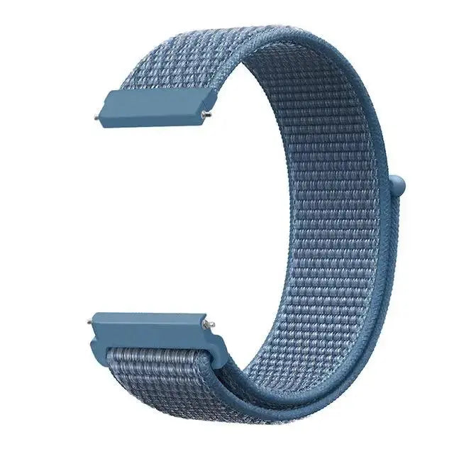 Woven Nylon Strap for Garmin Vivomove Sport, Venu 2 Plus, Vivo WATCH 2, Xiaomi S1, TicWatch GTK/GTA STRAPS